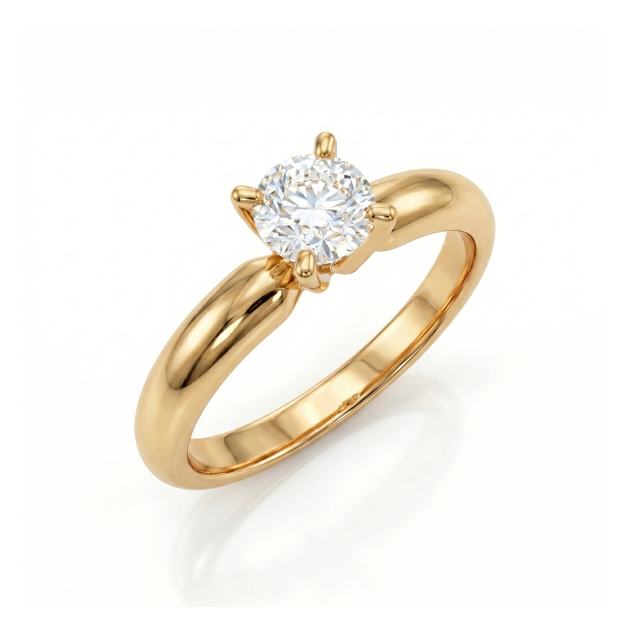 Anillo De Compromiso V25 - Oro 18K