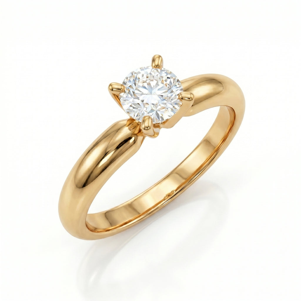 Anillo De Compromiso V25 - Oro 18K