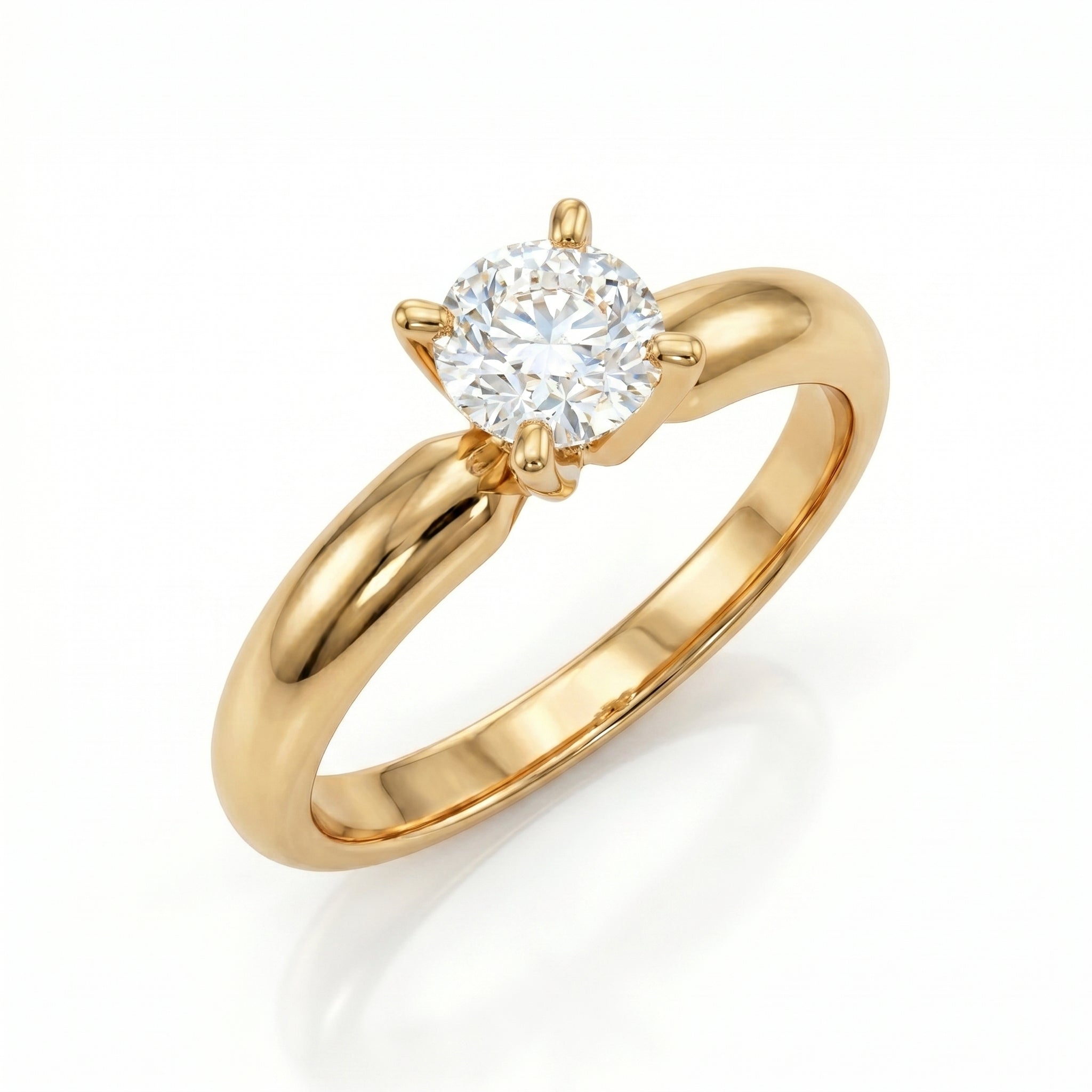 Anillo De Compromiso V25 - Oro 18K