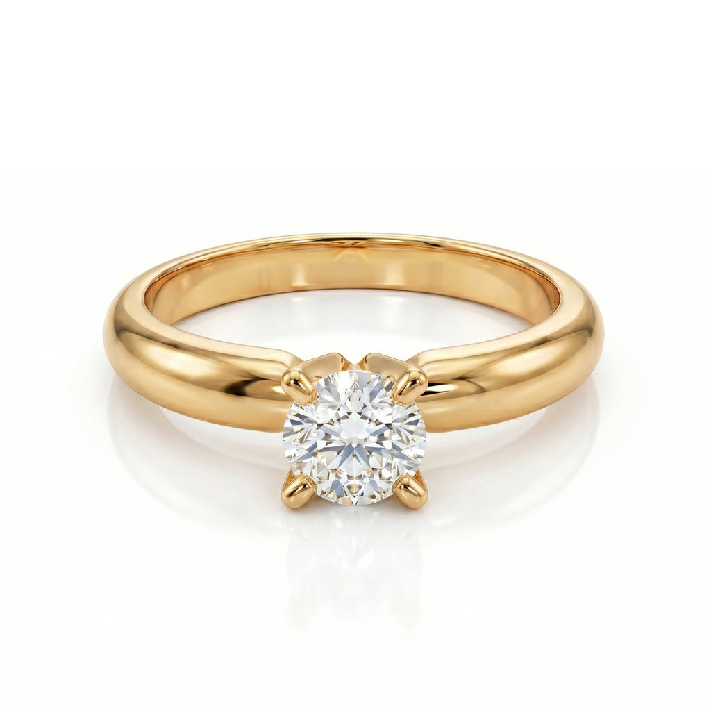 Anillo De Compromiso V25 - Oro 18K