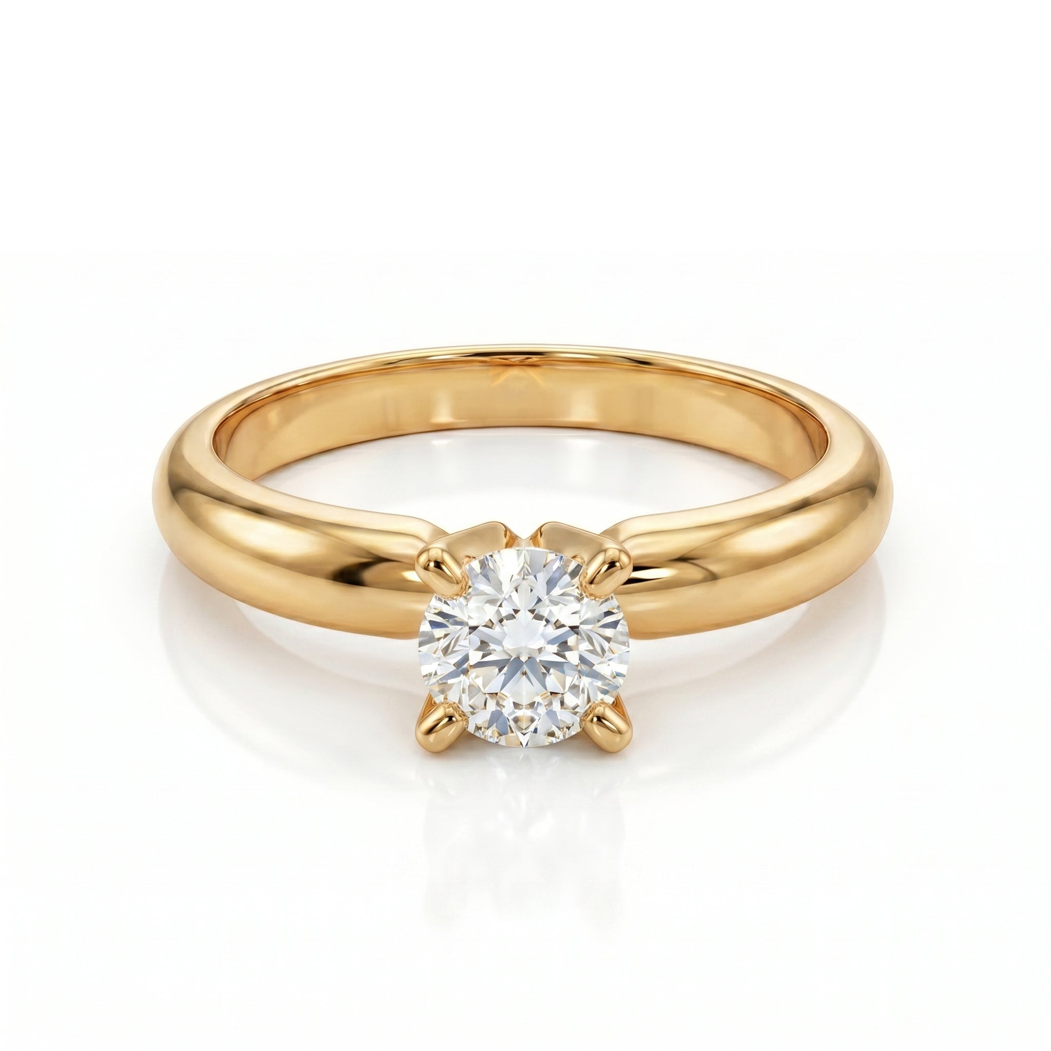 Anillo De Compromiso V25 - Oro 18K