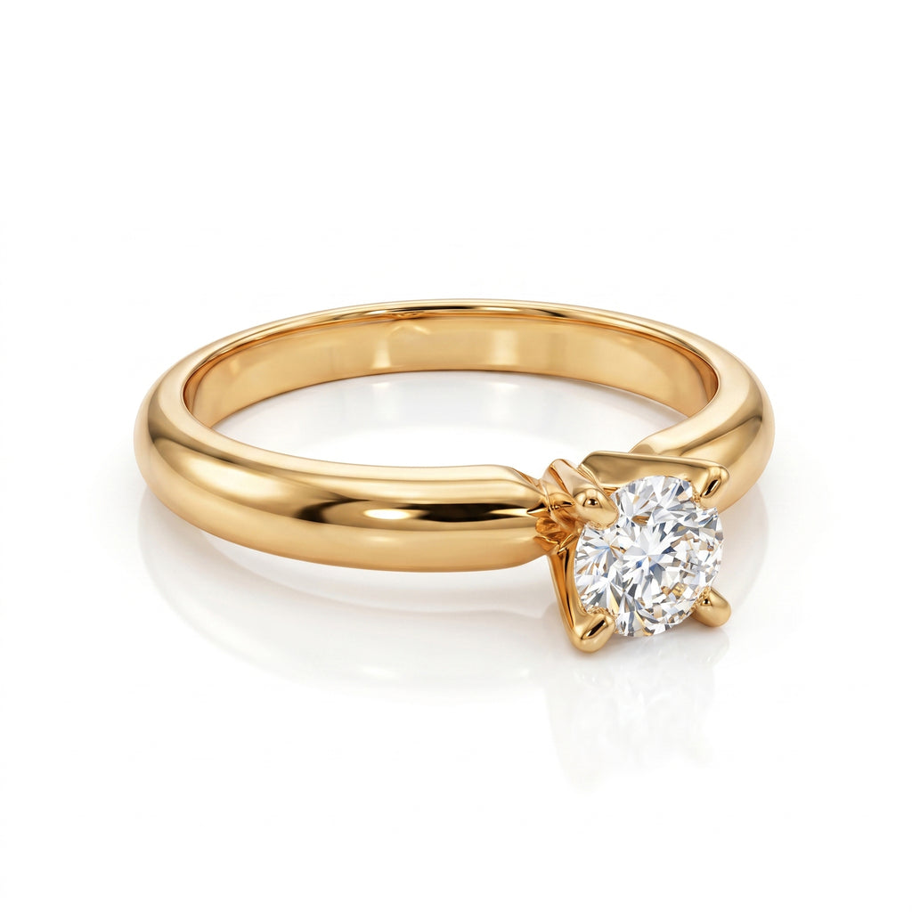 Anillo De Compromiso V25 - Oro 18K