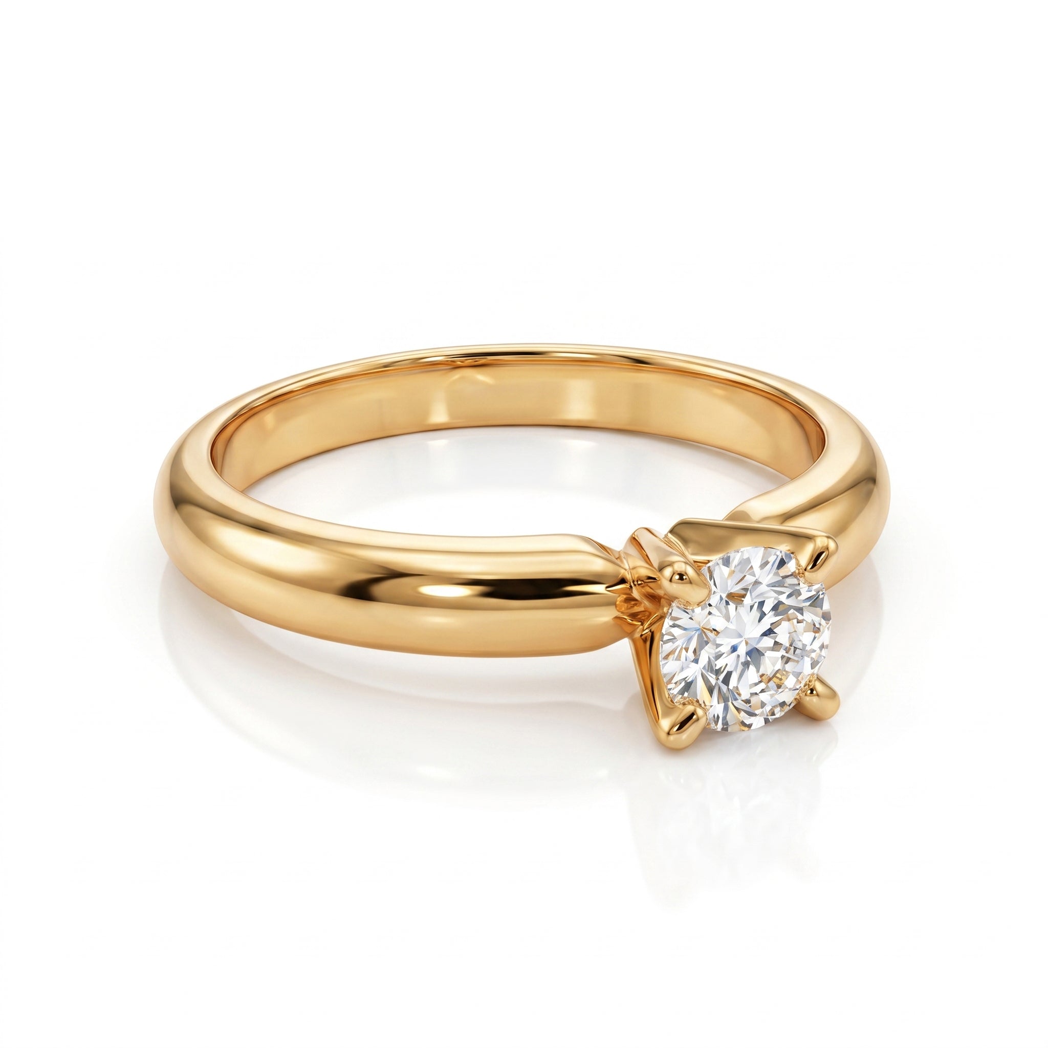 Anillo De Compromiso V25 - Oro 18K