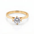 Anillo De Compromiso V26 - Oro 18K