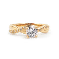 Anillo De Compromiso V27 - Oro 18K