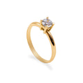 Anillo De Compromiso V29  Oro 18k