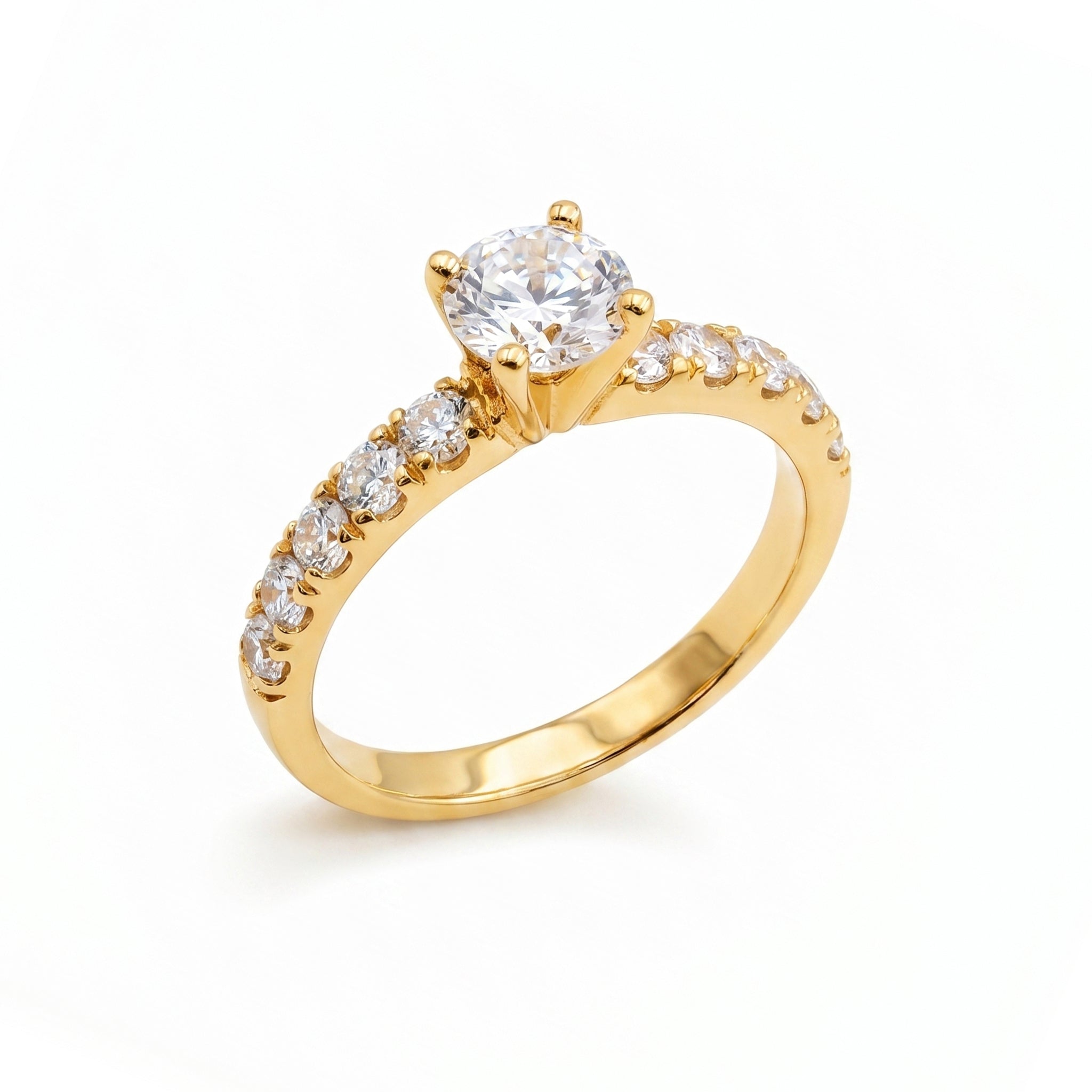 Anillo De Compromiso V30 - Oro 18k