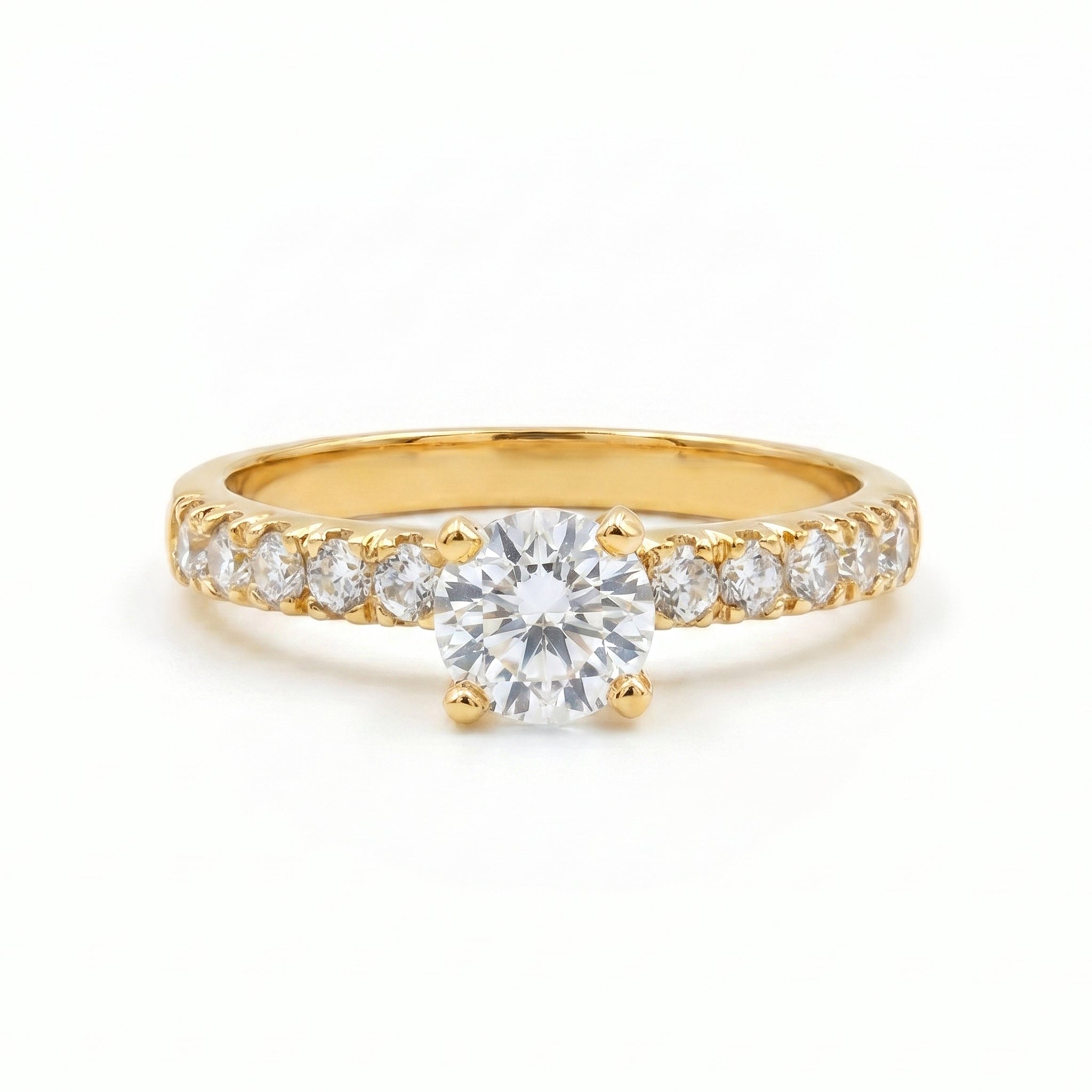 Anillo De Compromiso V30 - Oro 18k