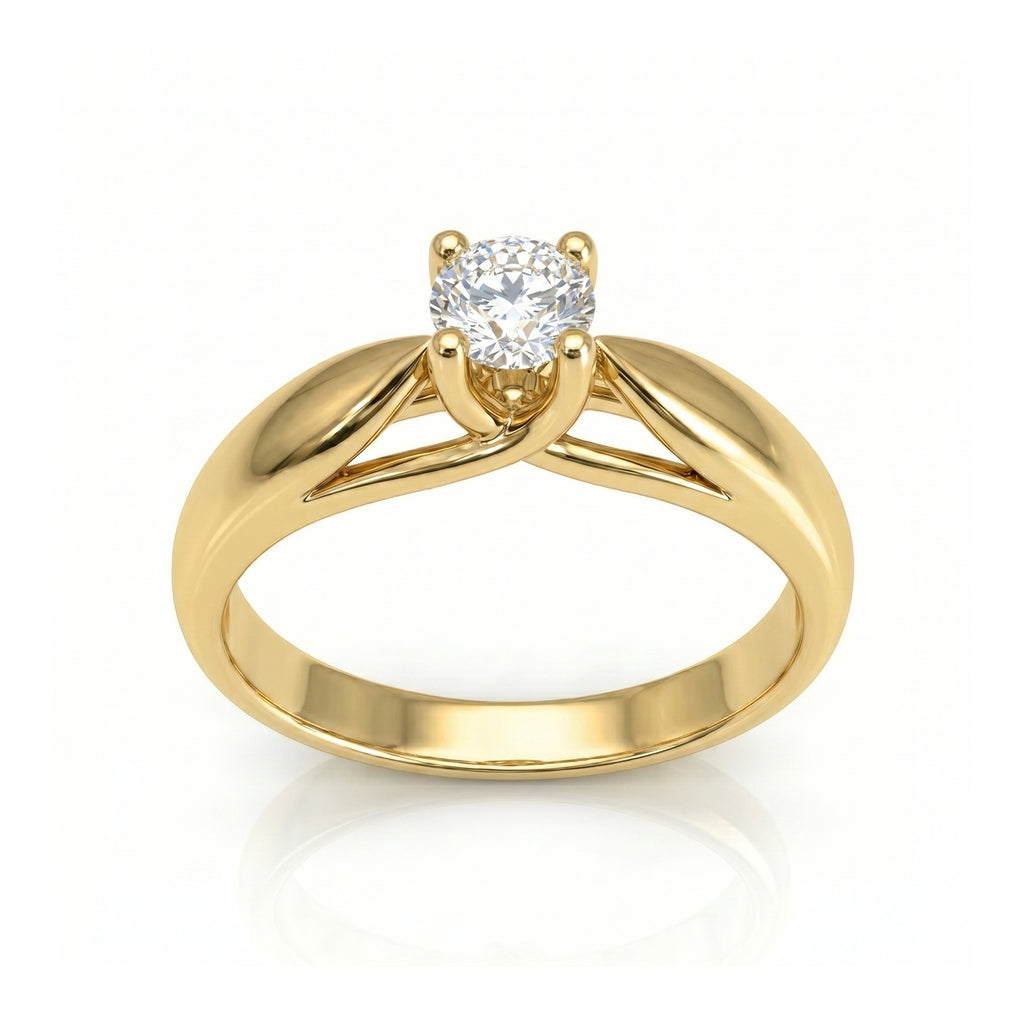 Anillo De Compromiso V31 - Oro 18k
