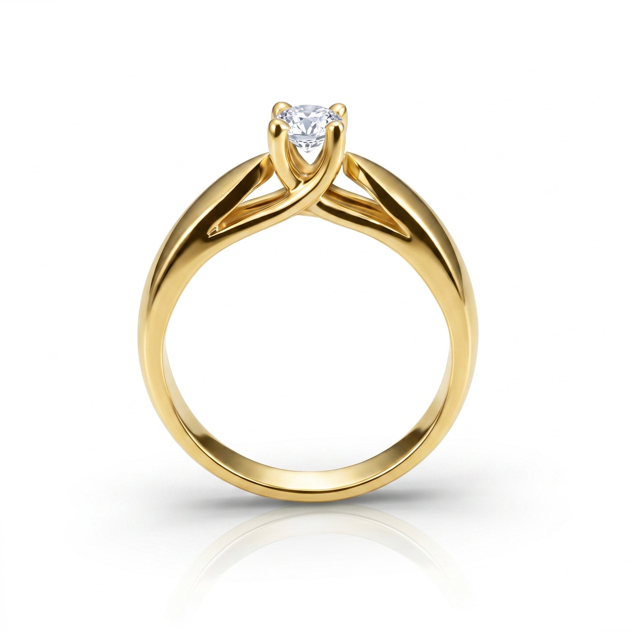Anillo De Compromiso V31 - Oro 18k