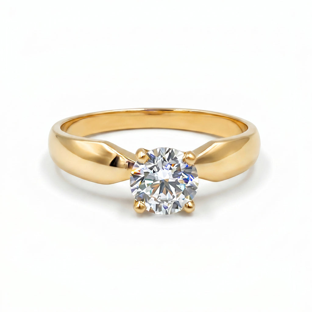 Anillo De Compromiso V32 - Oro 18K