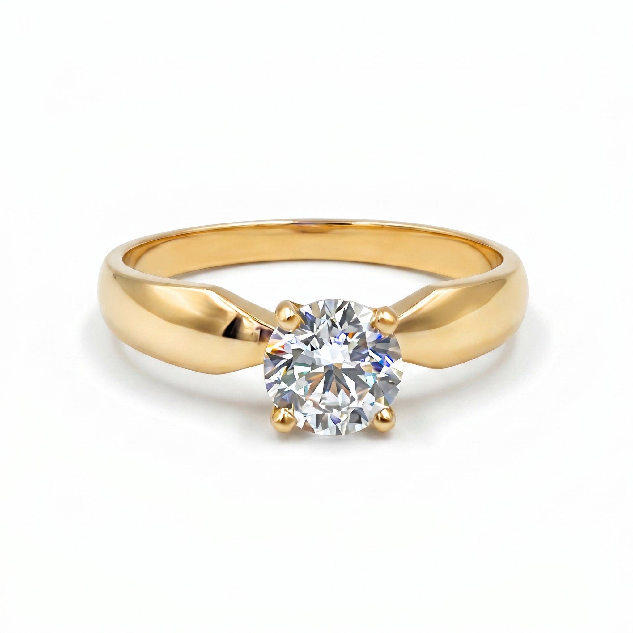 Anillo De Compromiso V32 - Oro 18K