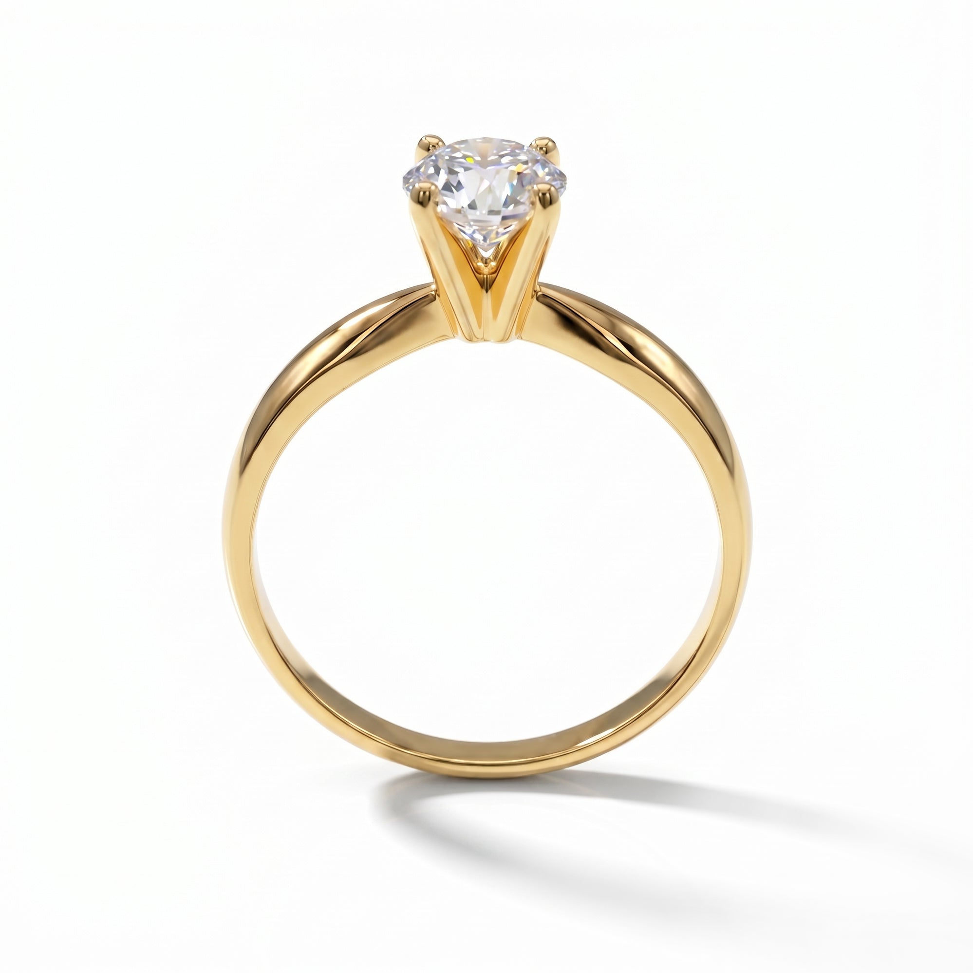 Anillo De Compromiso V32 - Oro 18K