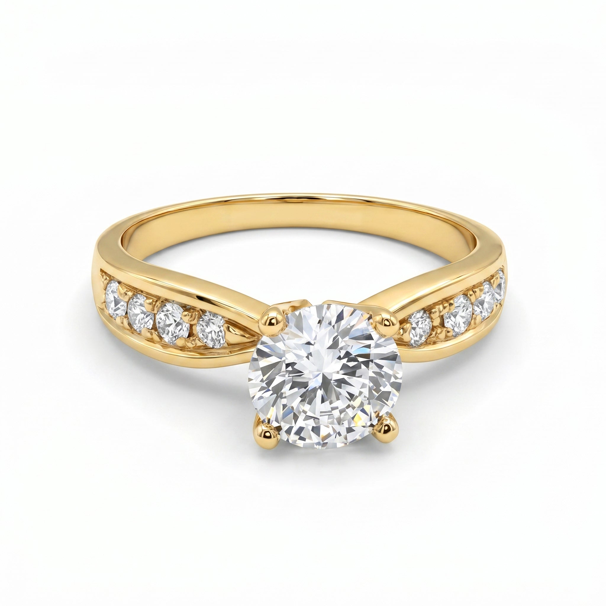 Anillo De Compromiso V33 – Oro 18K