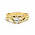 Anillo De Compromiso V44  Oro 18k