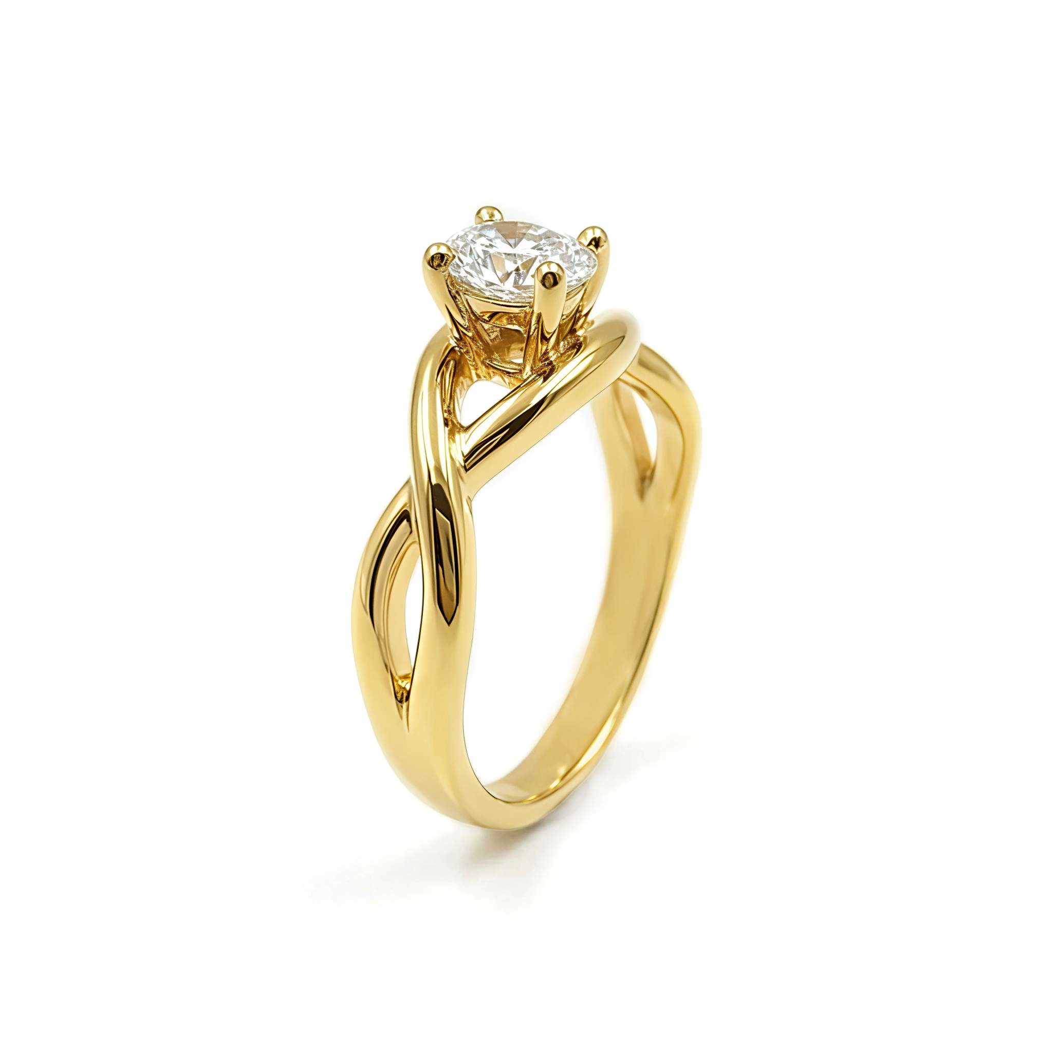 Anillo De Compromiso V44  Oro 18k