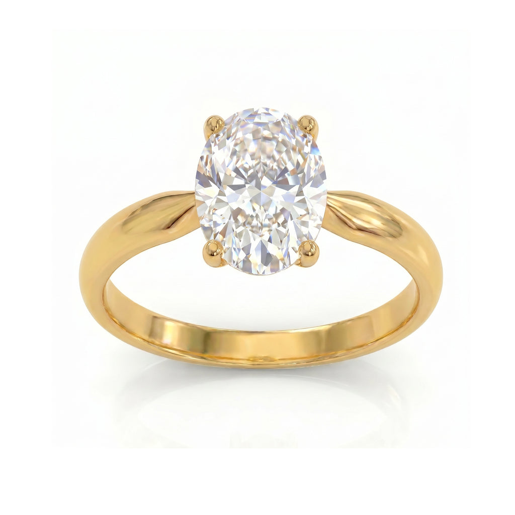 Anillo de Compromiso V37- Oro 18K