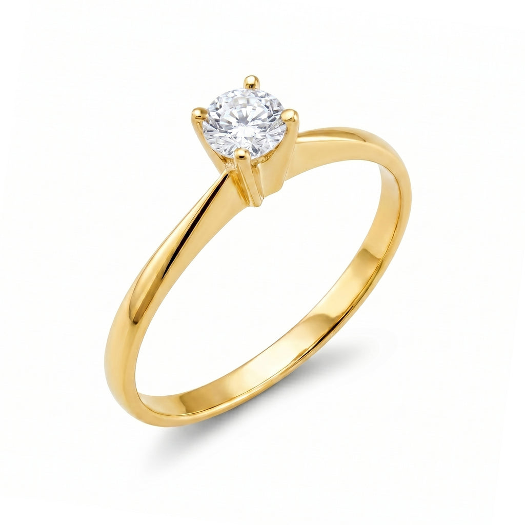 Anillo de Compromiso V38 - Oro 18K