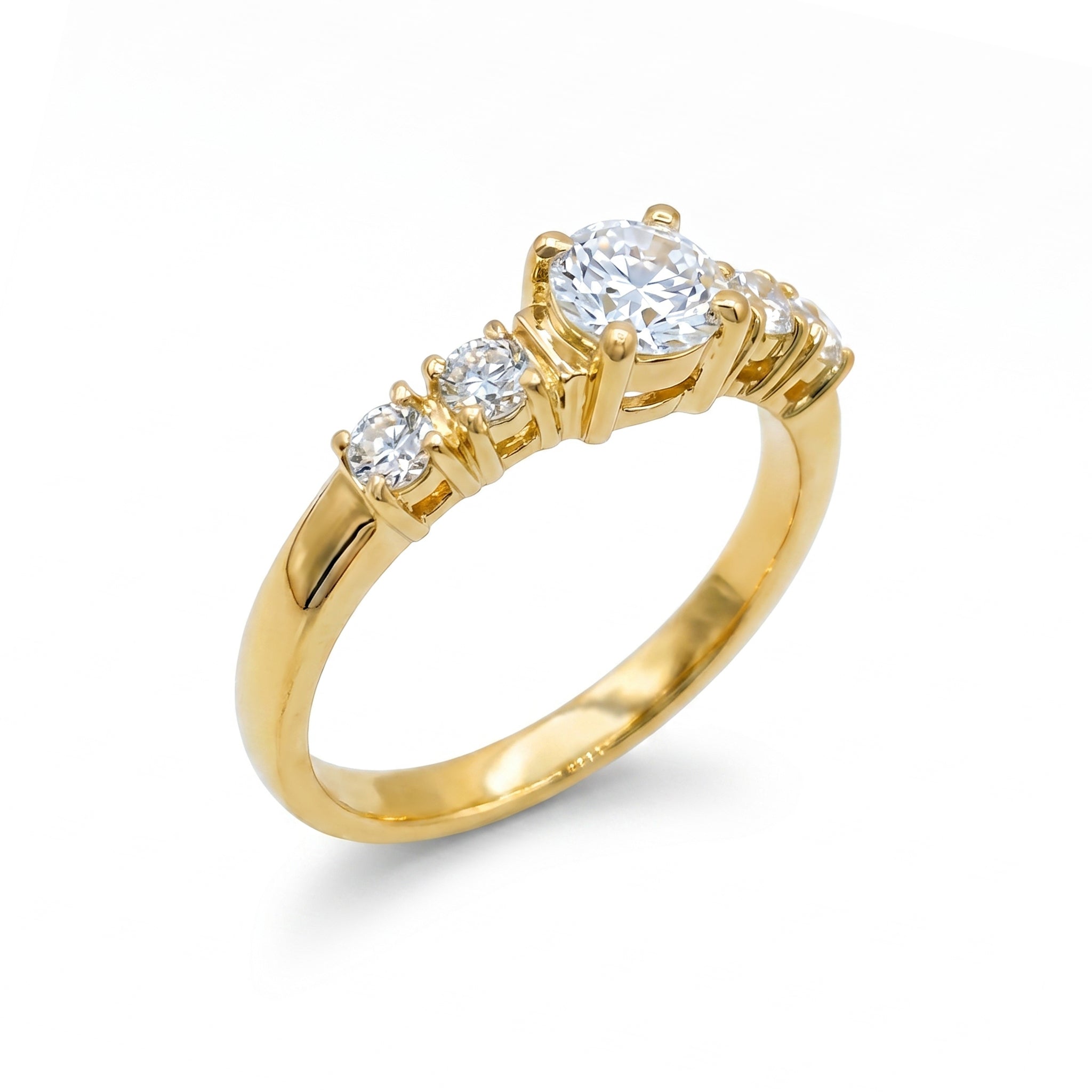 Anillo de Compromiso V39 - Oro 18K