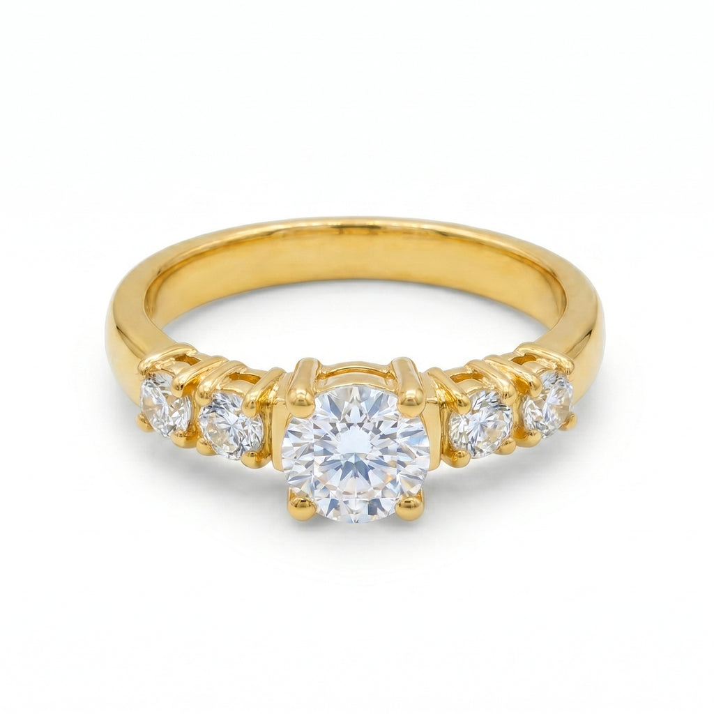 Anillo de Compromiso V39 - Oro 18K
