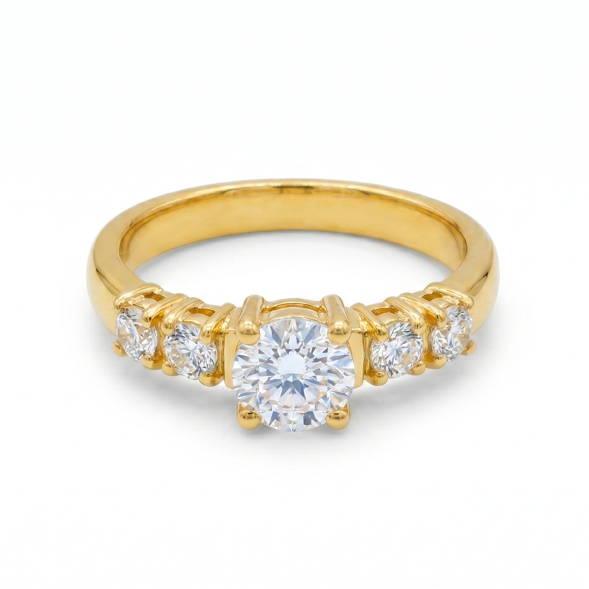 Anillo de Compromiso V39 - Oro 18K