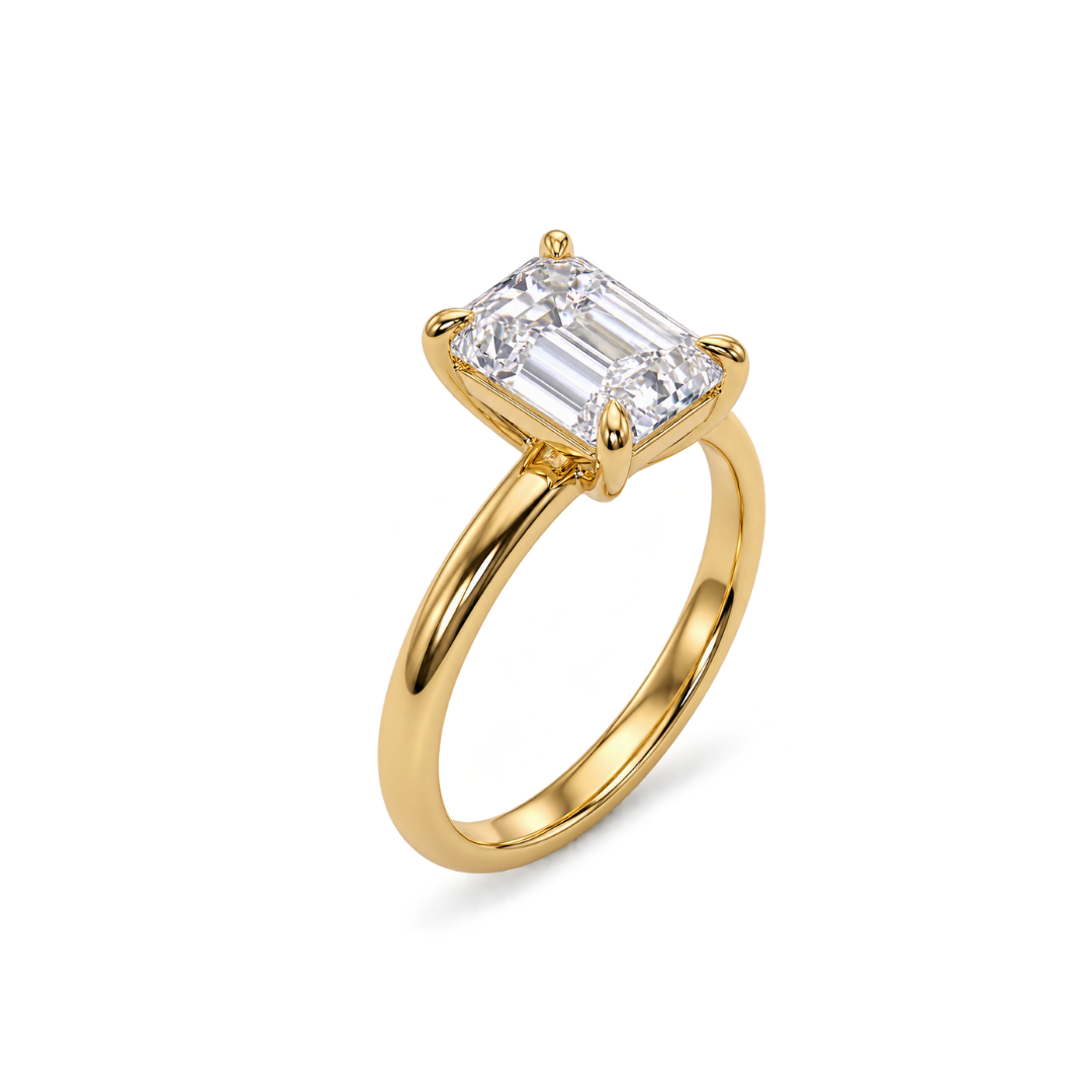Anillo de Compromiso V40 - Oro 18K