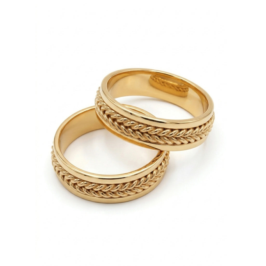 Aros Grecia - Oro 18K
