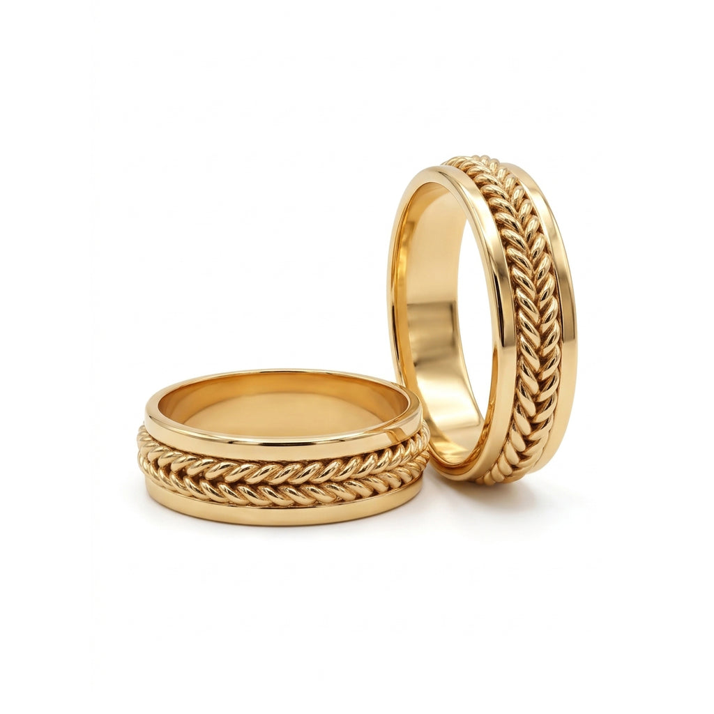 Aros Grecia - Oro 18K