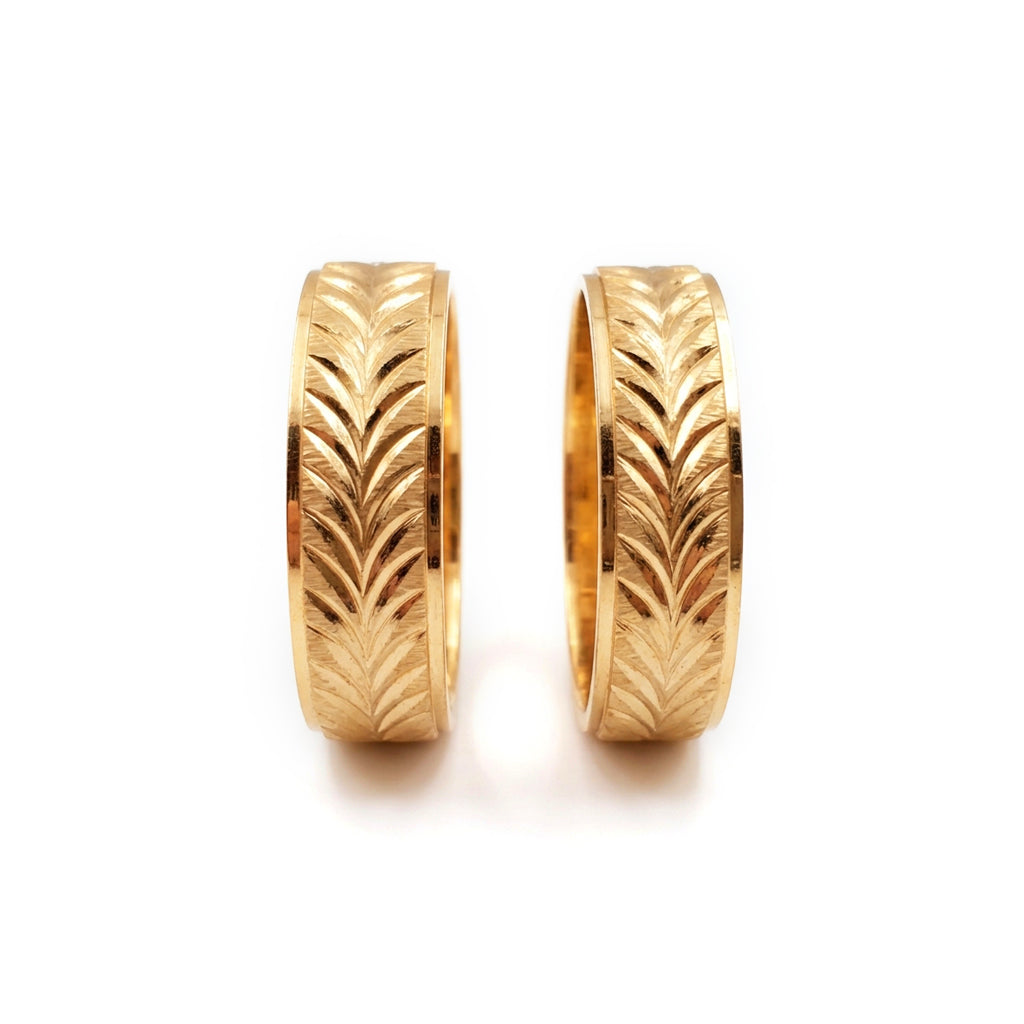 Aros Tailandia - Oro 18K