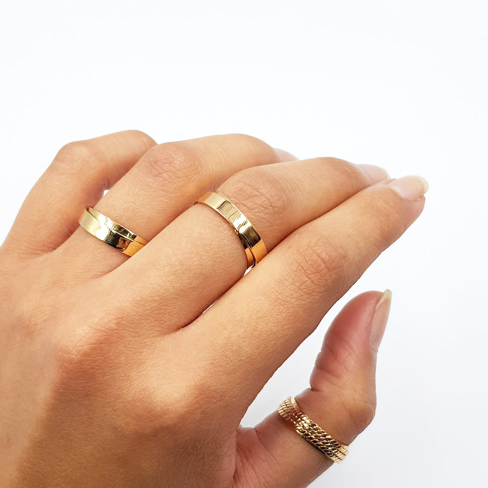 Anillo Trilogy - Oro 18K