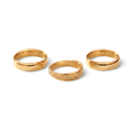 Anillo Trilogy - Oro 18K