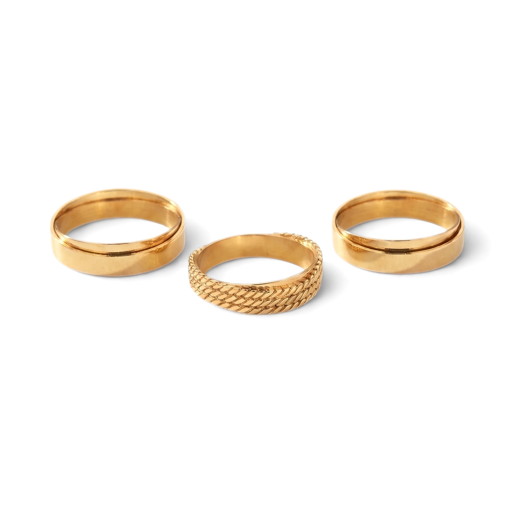 Anillo Trilogy - Oro 18K