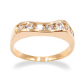 Anillo Curvy  Oro 18K
