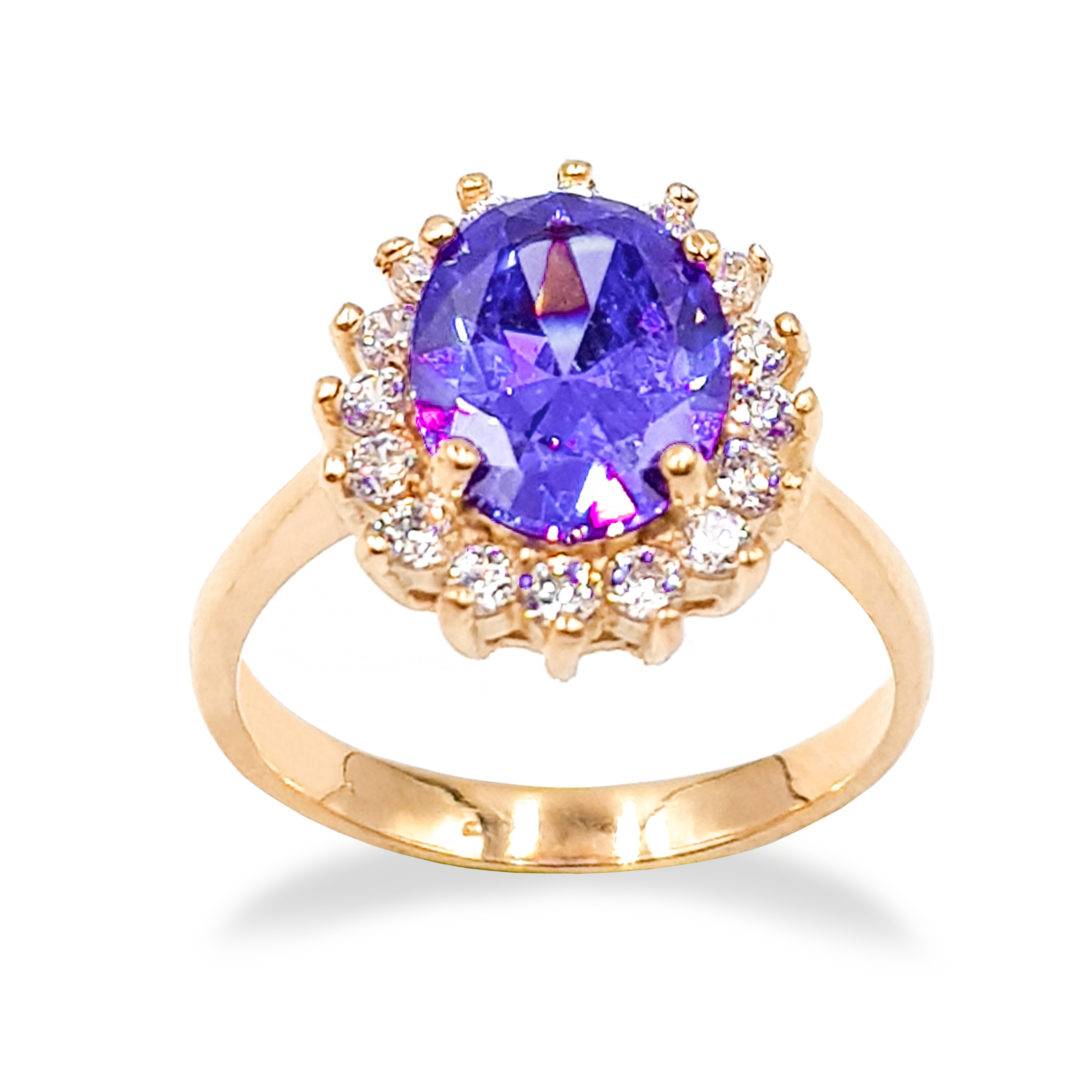 Anillo Roseta Dazzel - Oro 18K