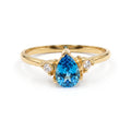 Anillo Cristal - Oro 18k