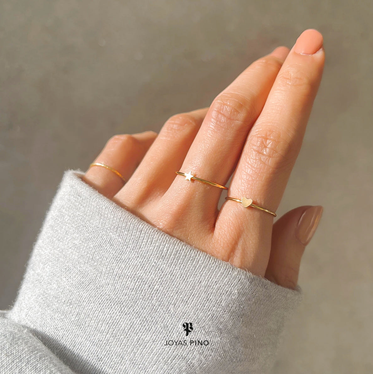 Anillo Heart - Oro 18K