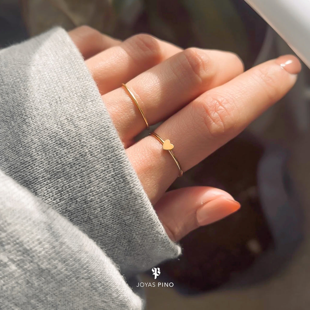 Anillo Heart - Oro 18K