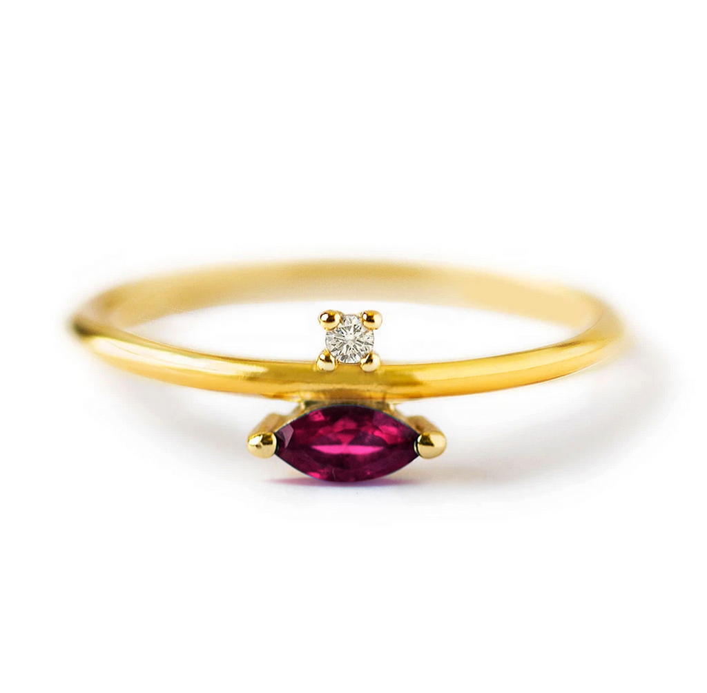 Anillo Shine  Oro 18K