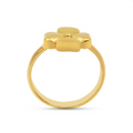 Anillo Trébol  Oro 18K