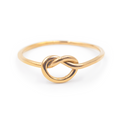Anillo Tiny Nudo  Oro 18K