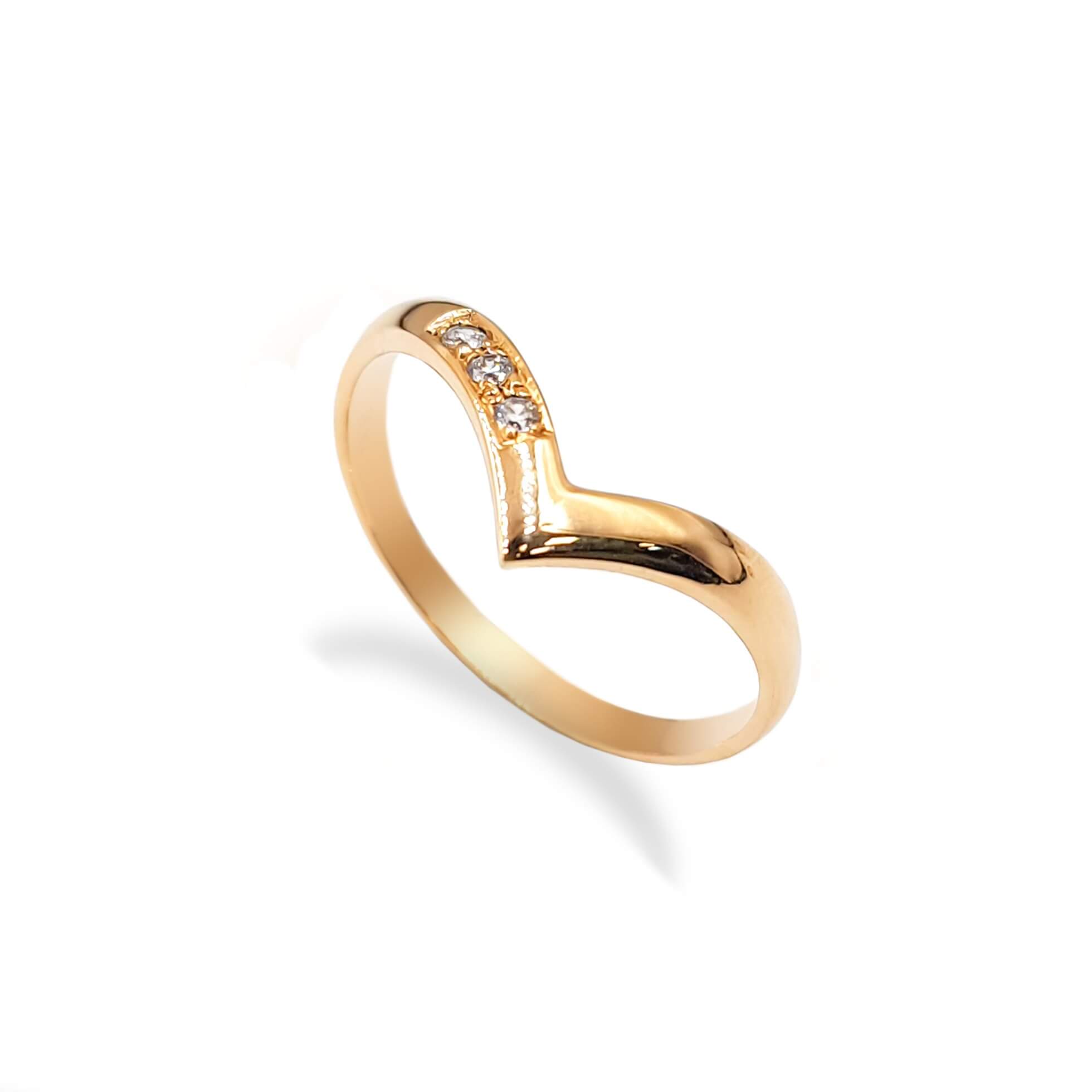Anillo Golden Shine 3