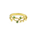 Anillo Fairy Green - Oro 18K