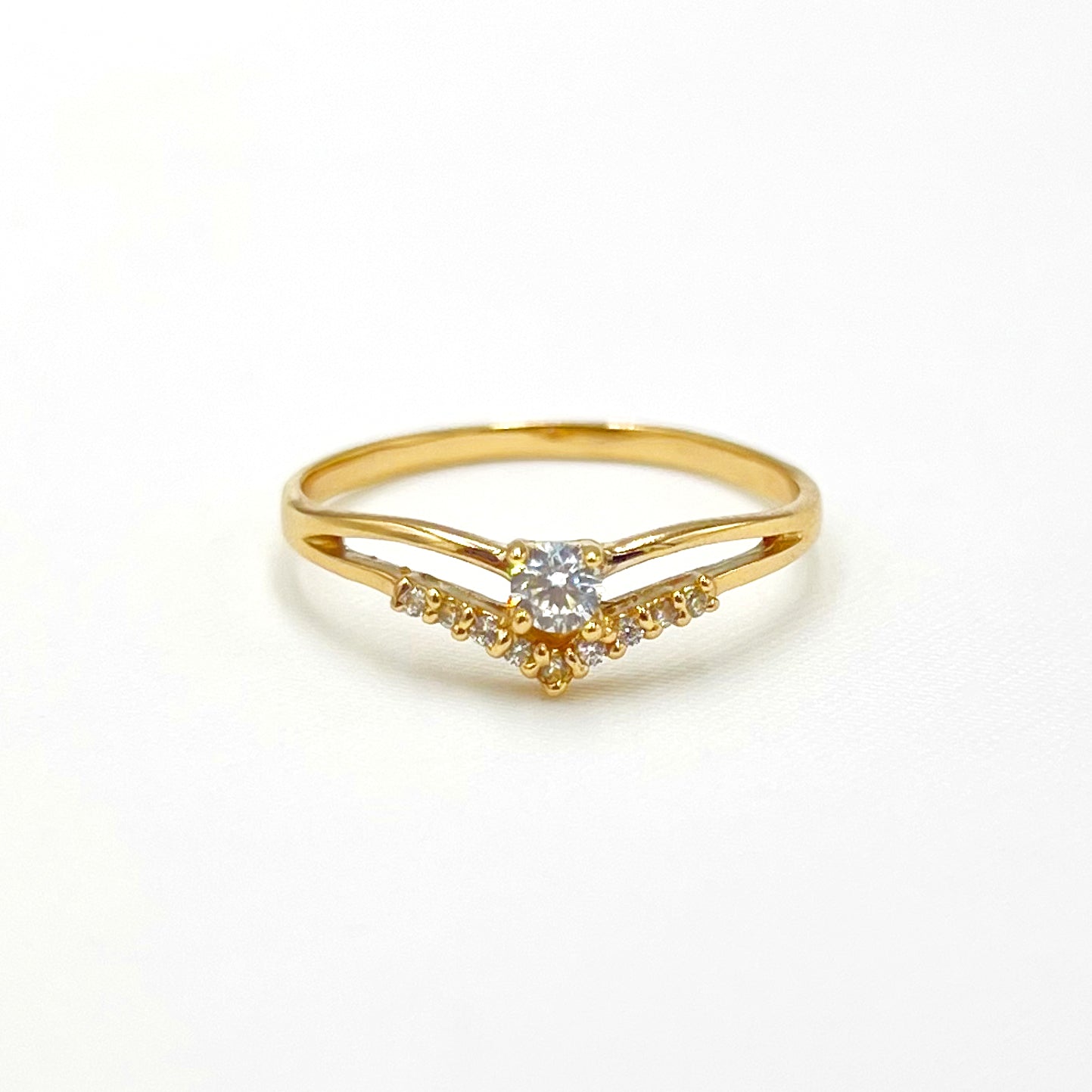 Anillo Gabriela  Oro 18K