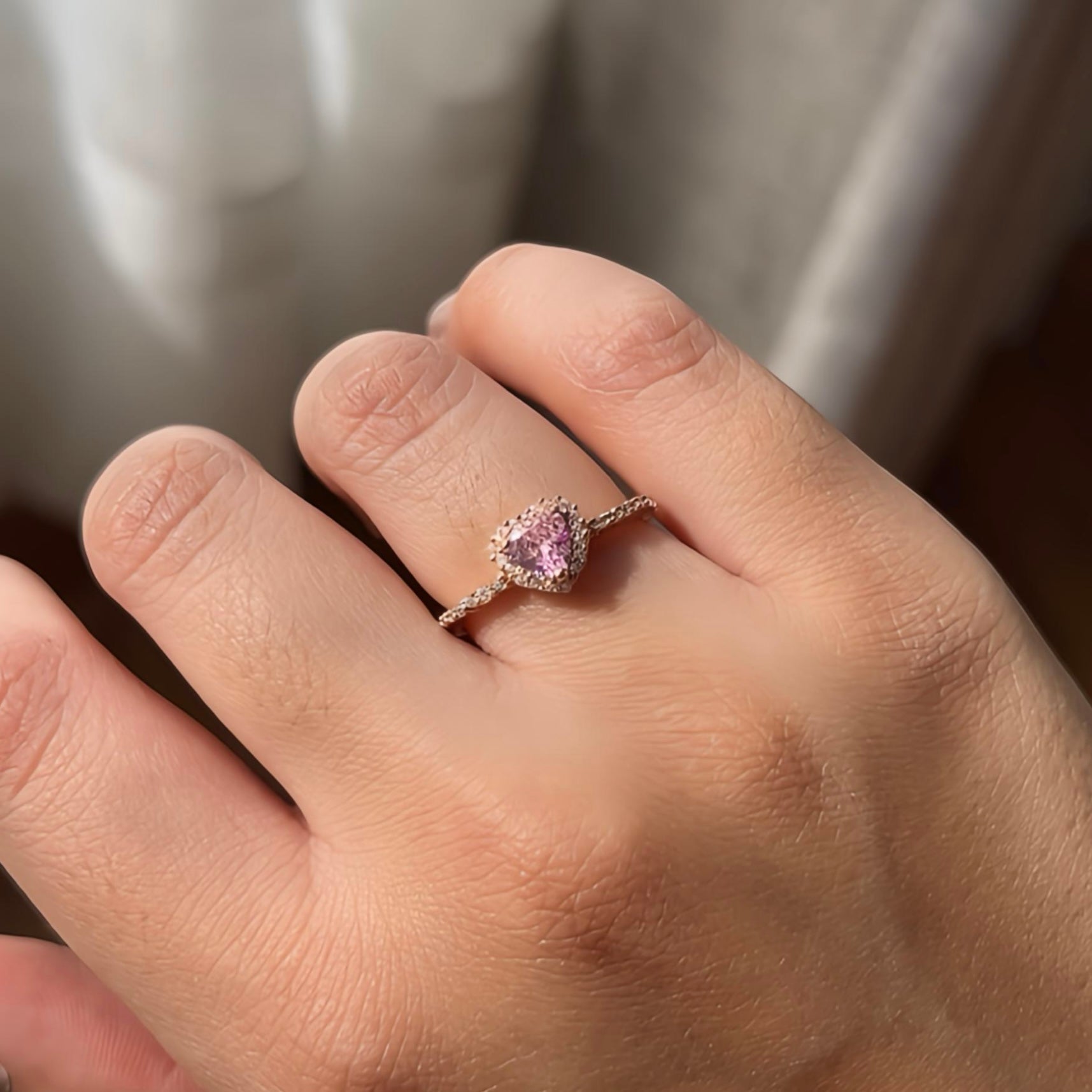 Anillo Infinity Love  Oro 18k