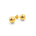 Aretes Bola 3 - Oro 18K