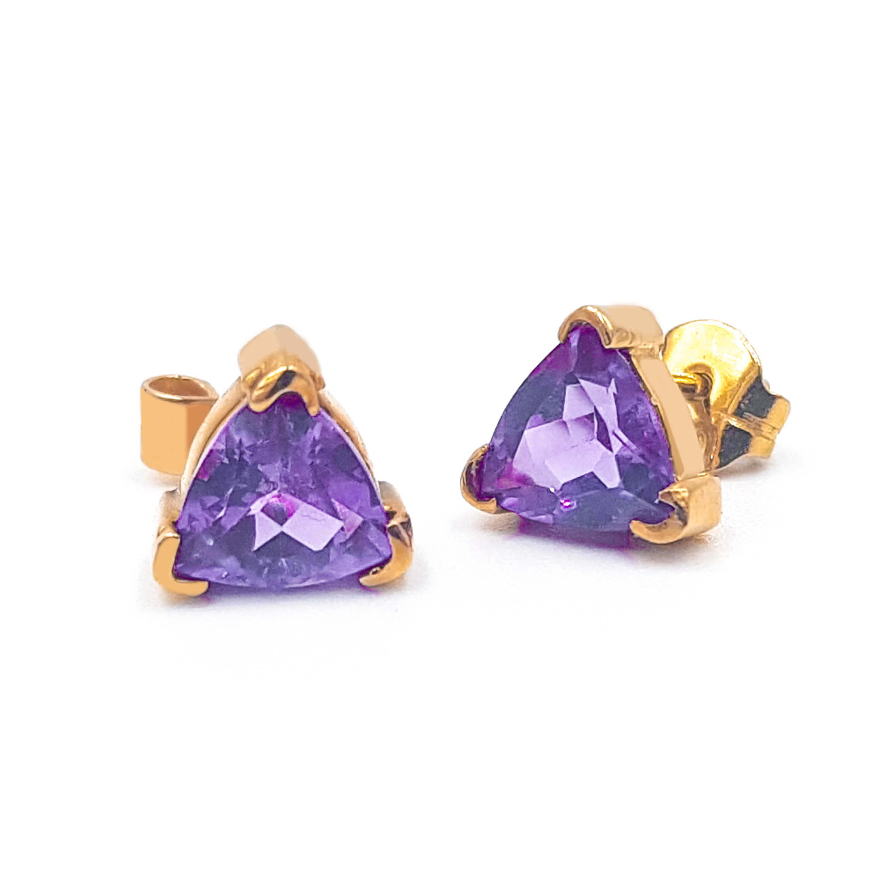 Aretes Sia - Oro 18K