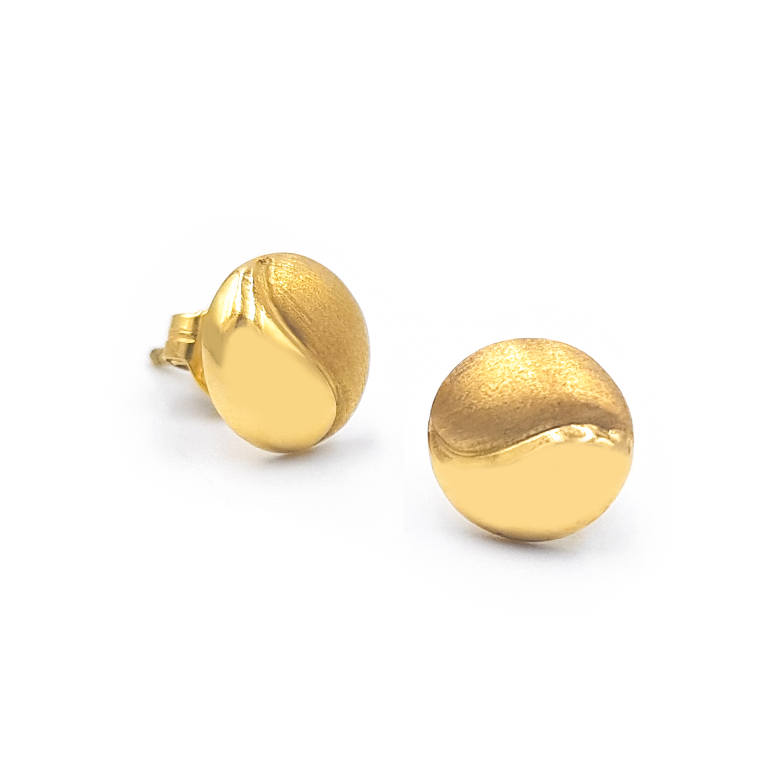 Aretes Aroa - Oro 18K