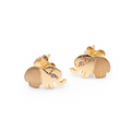 Aretes Elefantes - Oro 18K