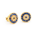 Aretes Cielo-Oro 18K