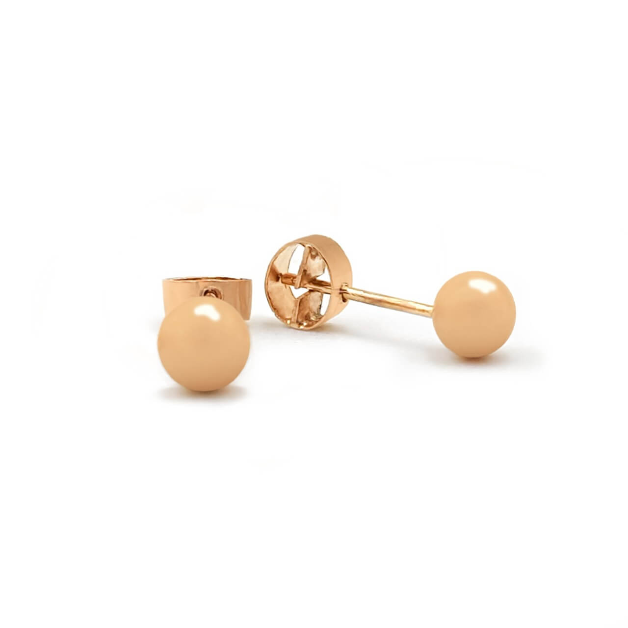 Abridores Baby Bolita - Oro 18K